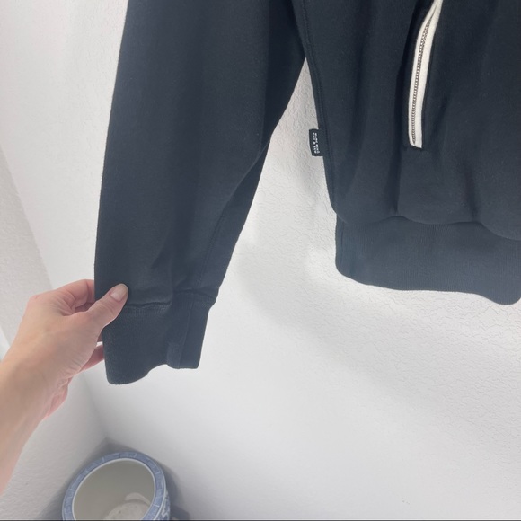 Marc Ecko Cut & Sew Skull & Bones Jacket black white zipper Size Large - Picture 9 of 9